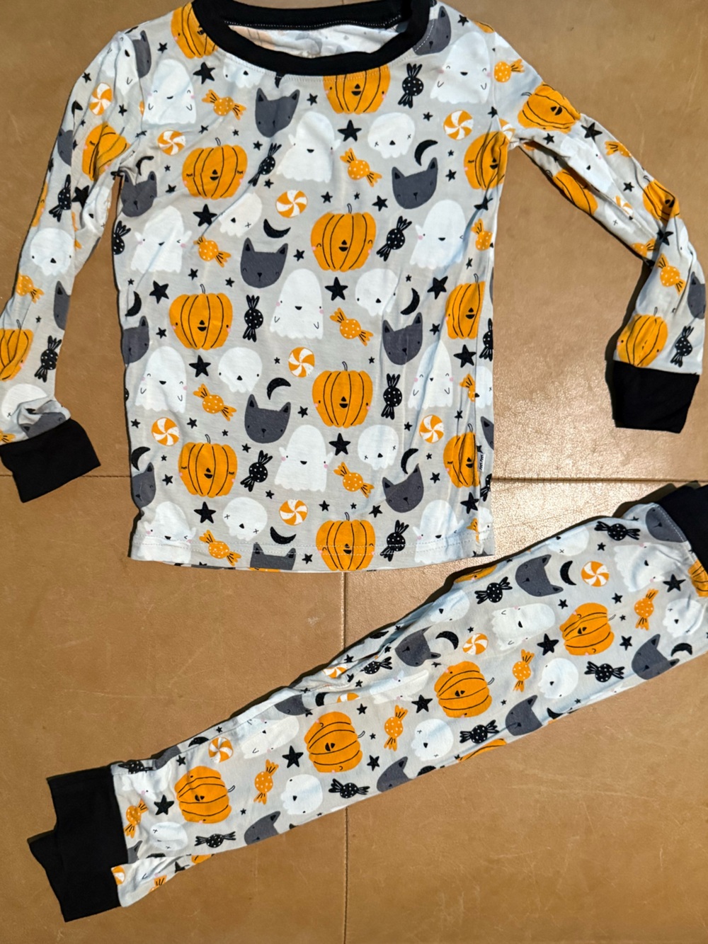 Little Sleepies Viscose Bamboo Boo Crew Pajamas 2T